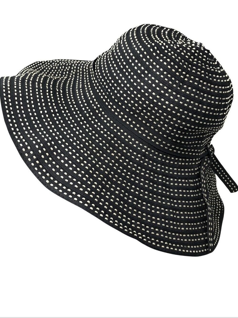 Sun Hat -  Black and White - Picture 15 of 17